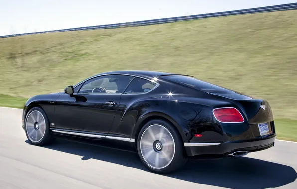 Picture machine, speed, track, Bentley, Continental GT Speed, The Le Mans Edition