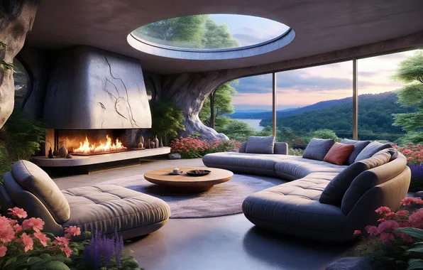 Picture light, modern, interior, architecture, natural, organic