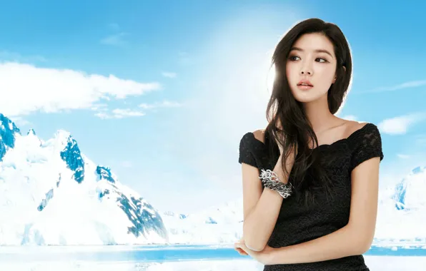 Girl, music, model, actress, Asian, South Korea, k-pop, Park Han Byul