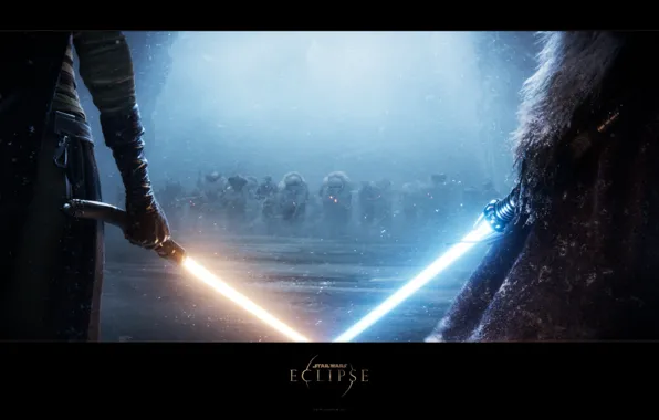Weapons, fiction, Star wars, weapon, lightsaber, lightsaber, Eklips, Star Wars Eclipse