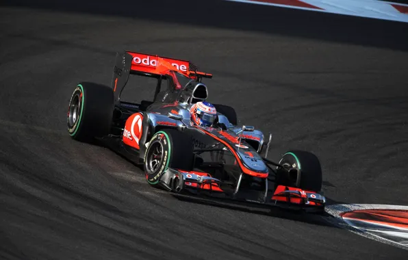 Picture McLaren, formula 1, 2010, Jenson Button, AbuDhabiGP, Jenson button