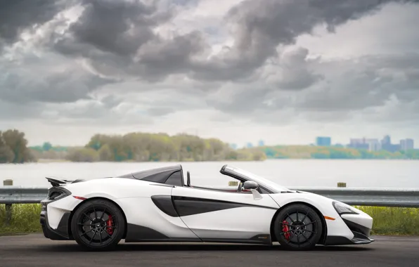 McLaren, side view, Spider, 2019, 600LT
