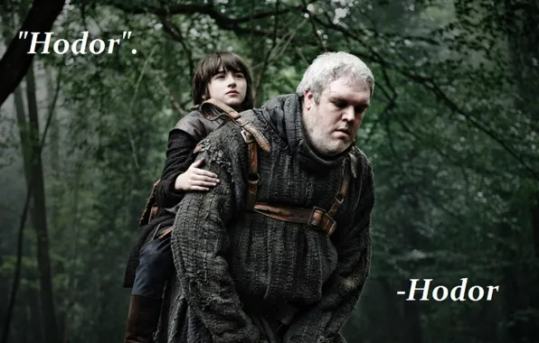 Game of Thrones, Game of thrones, Hodor