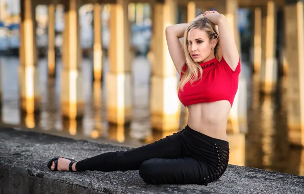 Picture summer, face, style, sweetheart, model, hair, figure