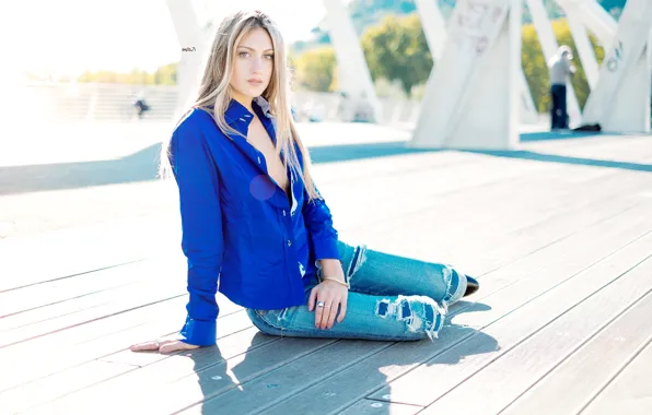 Picture look, girl, street