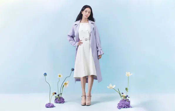 Flowers, Wallpaper for desktop, kpop, 16:9, blackpink, blackpink, kim jisoo, kim jisoo