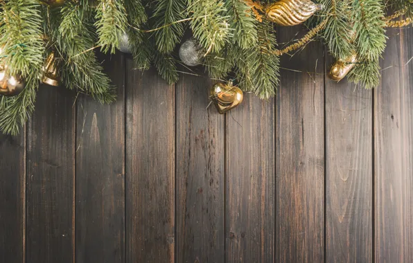 New Year, Christmas, wood, merry christmas, decoration, xmas, fir tree