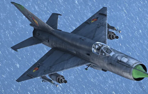 USSR, MiG-21MF, OKB MiG, Frontline fighter, OF THE AIR FORCE OF THE GDR
