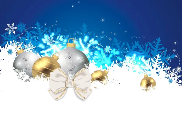 Picture snowflakes, toy, new year