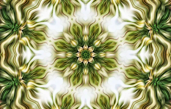 Pattern, symmetry, kaleidoscope