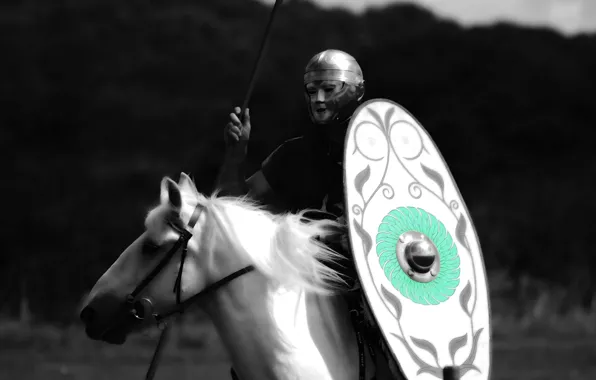 Picture background, horse, Rome, helmet, male, shield, army, troops