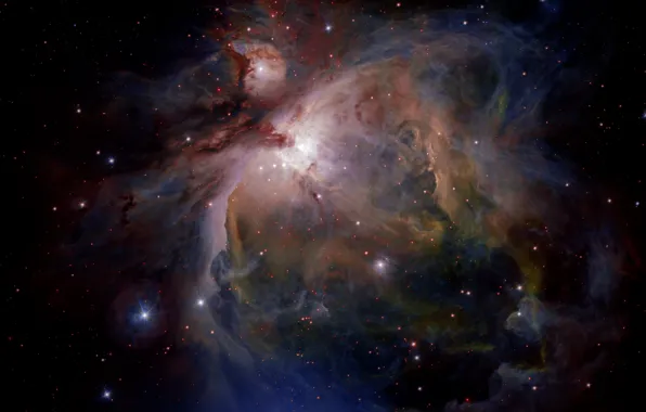 Nebula, Messier 42, Orion, M 42, NGC 1976, VLT Survey Telescope, VLT, Constellation of Orion