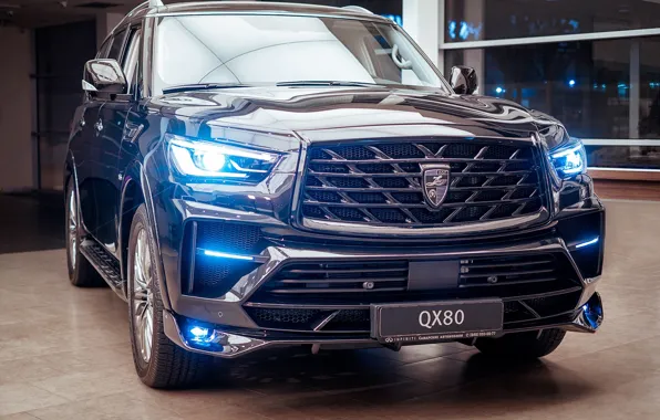 Tuning, power, Infiniti, luxury, SUV, kit, Larte Design, Infiniti QX80