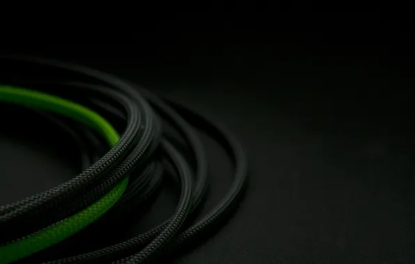 Green, minimal, black