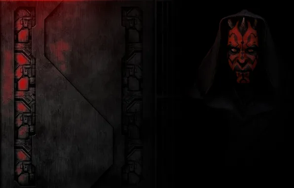 Star wars, A Sith Lord, dart maul, Zabrak