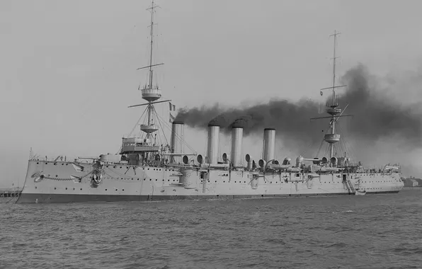 UK, The Royal Navy, armored cruiser, HMS Poverful