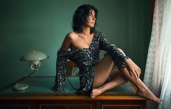 Legs, sponge, Georgia, shoulder, on the table, Bessarion Chakhvadze