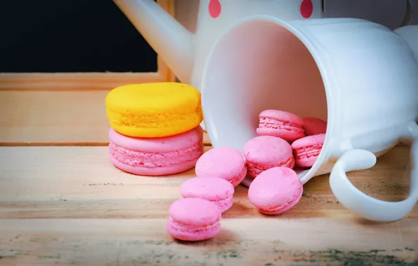 Cup, cakes, pasta