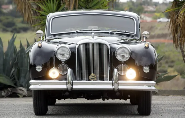 Car, Jaguar, car, classic, 1959, Mark IX