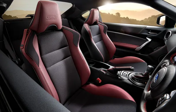 Subaru, salon, STI, 2018, Sport, BRZ