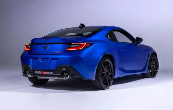 Picture coupe, Subaru, rear view, 2023, Subaru BRZ tS