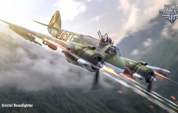 RAF, Bristol, World of Warplanes, Beaufighter