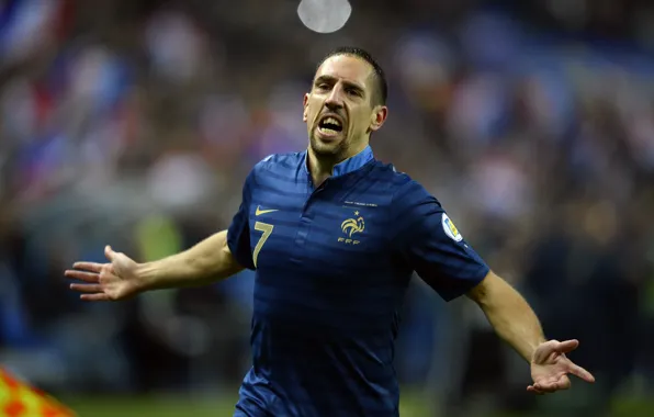 Football, France, Bayern, player, France, football, Sport, Franck Ribery