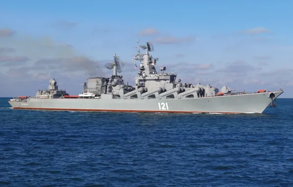 Moscow, cruiser, rocket, The black sea fleet, Guards