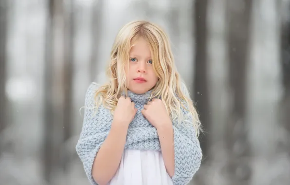Picture portrait, girl, Meg Bitton