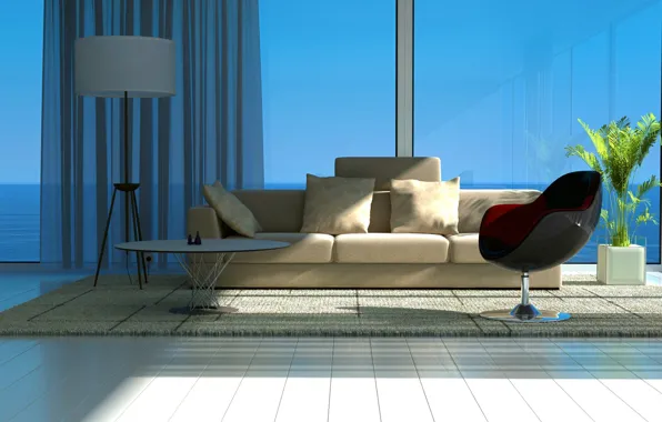 Design, style, Palma, lamp, interior, chair, sofa, table