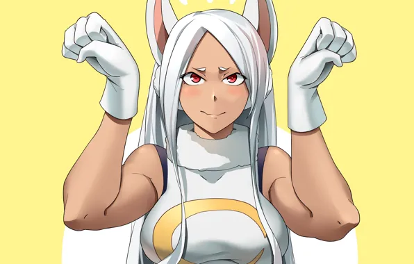 Girl, ears, Boku no Hero Academy, My Hero Academia, My Hero Academy, Usagiyama Rumi