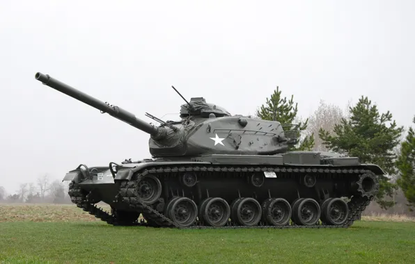 Picture tank, USA, armor, average, M60, 1960-ies