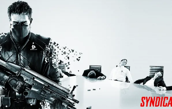 Table, People, Warrior, Sleeve, Death, Soldiers, Weapons, Mask