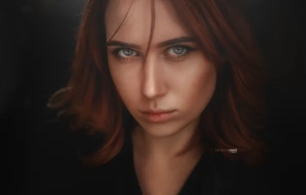 Look, girl, face, portrait, Elvira, Alexander Drobkov-Light