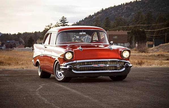 Chevrolet, air, 1957, bel