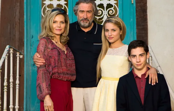 Picture Dianna Agron, Robert De Niro, John D, The Family, Malavit, Michelle Pfeiffer