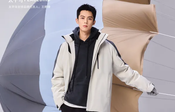 Style, China, guy, parachute, chinese actor, Van Heady, Dylan Wang