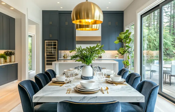 Design, house, style, table, furniture, interior, window, chairs
