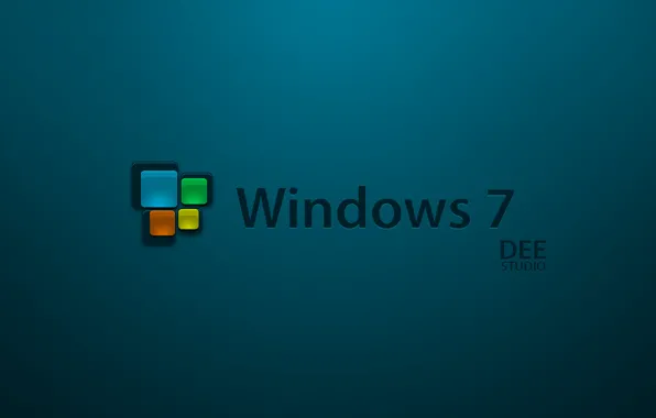 Background, icon, logo, windows 7, seven, dee studio