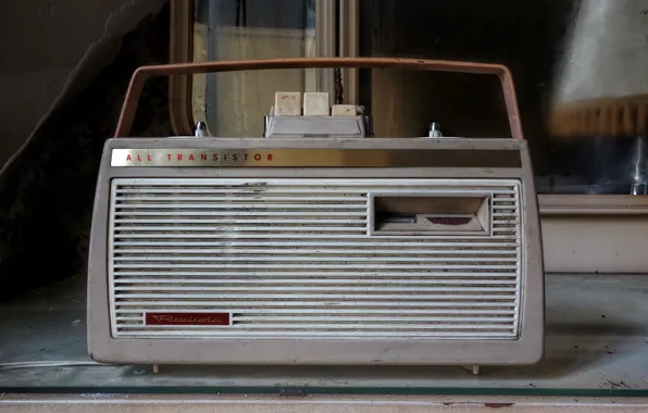 Picture radio, receiver, transistor