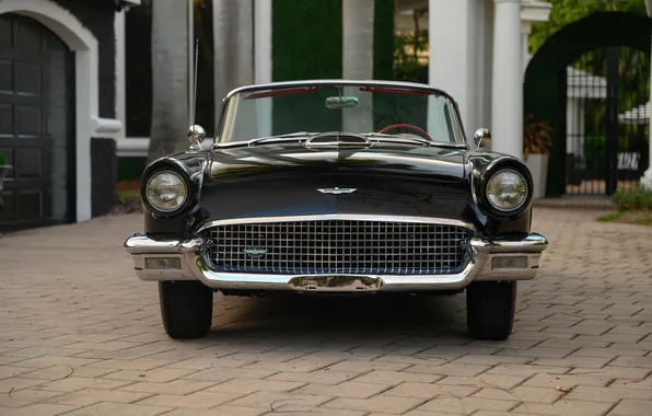 Ford, Ford, 1957, retro cars, Thunderbird, retro cars, Ford Thunderbird E-Code, E-Code