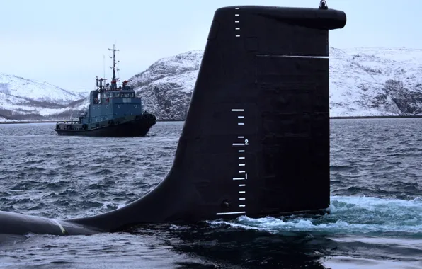 Submarine, atomic, Ash