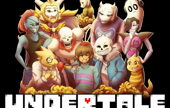 Undertale Main Characters!!!