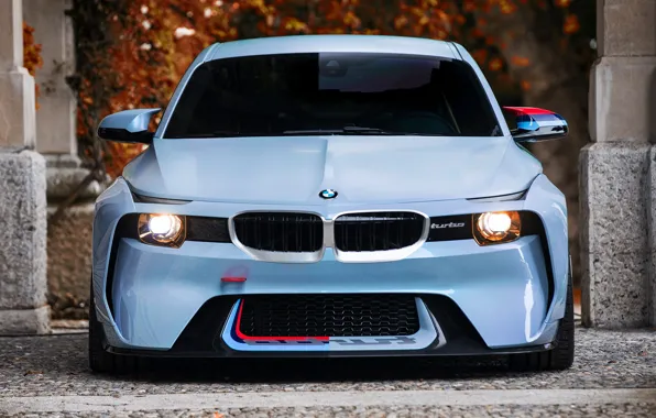 Concept, Auto, BMW, Machine, turbo, Lights, 2002, The front