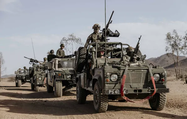 Soldiers, Morocco, Morocco, Marrakech, British Army, The British army, Military equipment, Marrakech