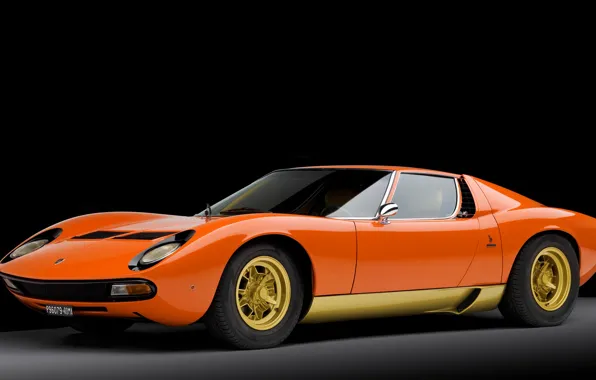 Lamborghini, classic, miura