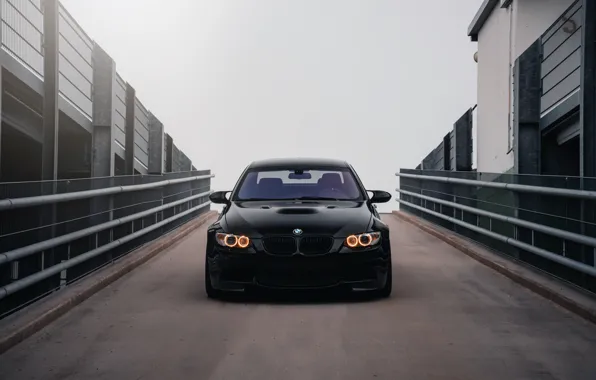 Picture bmw, black, sky, e92, m3