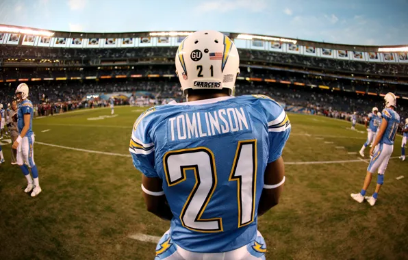 Picture Sport, American football, San Diego Chargers, Tomlinson, American football