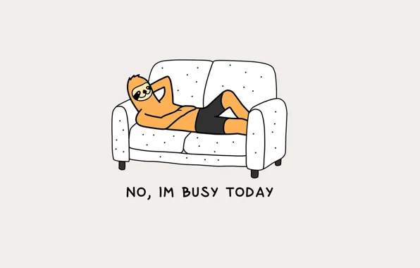Sofa, mood, humor, sloth, laziness