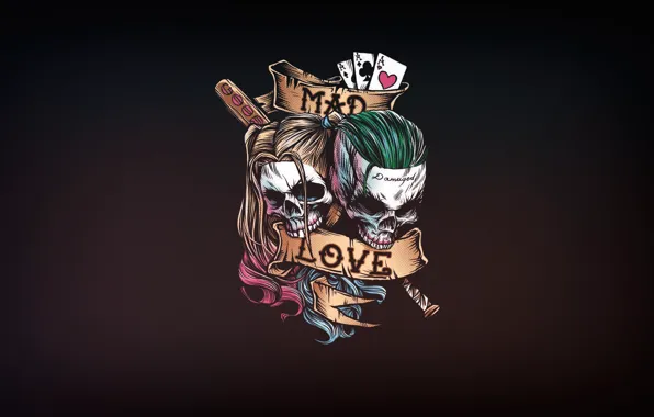 the joker and harley quinn mad love